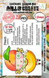 #1025 - A7 Stamp Set - Peach