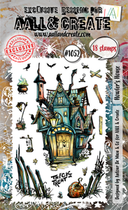 #1052 - A6 Stamp Set - Howler's House