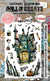 #1052 - A6 Stamp Set - Howler's House