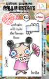 #361 - A7 Clear Stamp Set - Bloom