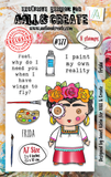 #377 - A7 Clear Stamp Set - Frida