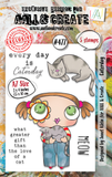 #477 - A7 Clear Stamp Set - Caterday