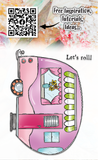 #652 - A6 Clear Stamp Set - Caravan