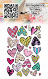 #940 - A6 Stamp Set - Heart Collage