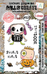 #951 - A7 Stamp Set - Fright Night