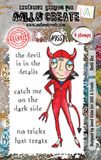 #955 - A7 Stamp Set - Devil Dee