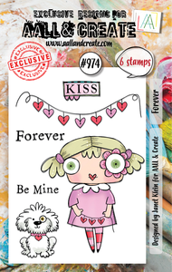 #974 - A7 Stamp Set - Forever