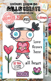 #975 - A7 Stamp Set - Heart Hugs